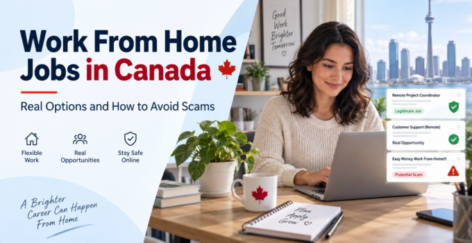 Work From Home Jobs in Canada: Real Options and How to Avoid Scams