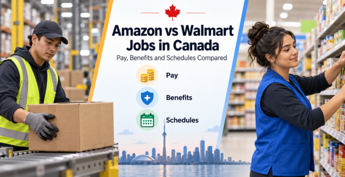 Amazon vs Walmart Jobs in Canada: Pay, Benefits and Schedules Compared